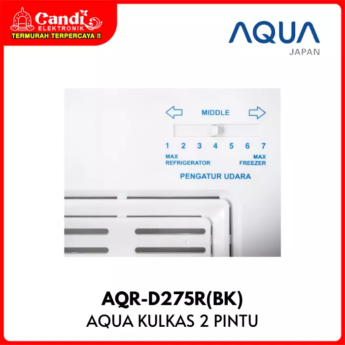 KULKAS 2 PINTU AQUA
